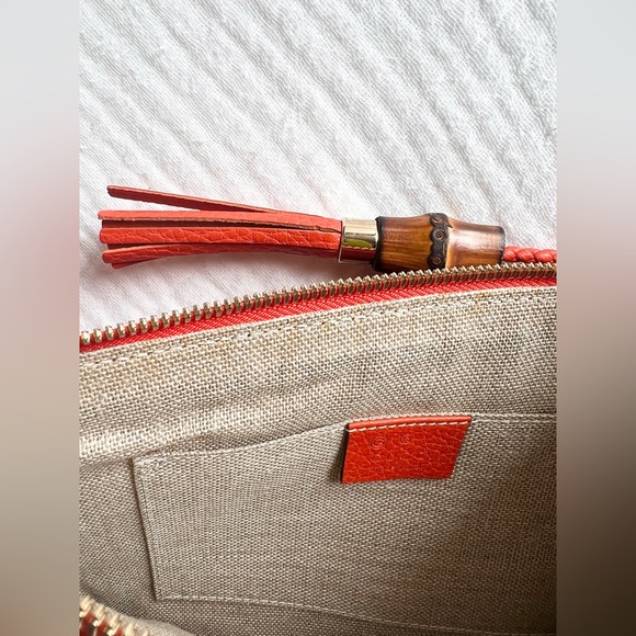 Gucci Bamboo Tassel Clutch - Never Used - Picture 9 of 10